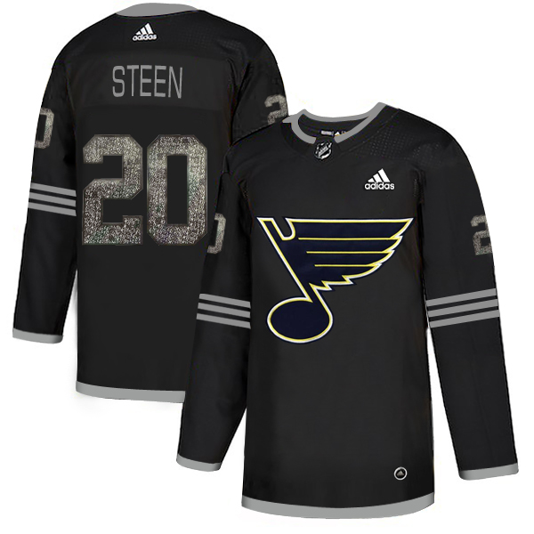 Adidas Blues #20 Alexander Steen Black Authentic Classic Stitched NHL Jersey Adidas Blues #20 Alexander Steen Black Authentic Classic Stitched NHL Jersey