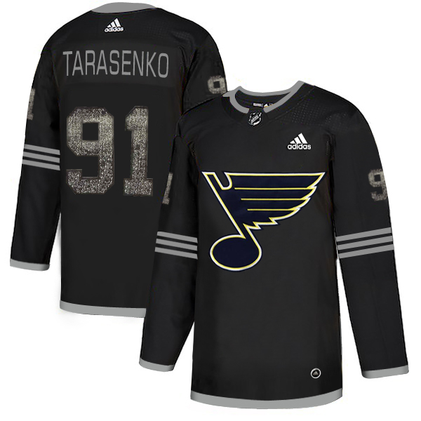 Adidas Blues #91 Vladimir Tarasenko Black Authentic Classic Stitched NHL Jersey Adidas Blues #91 Vladimir Tarasenko Black Authentic Classic Stitched NHL Jersey