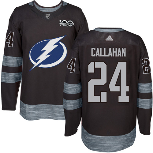 Adidas Lightning #24 Ryan Callahan Black 1917-2017 100th Anniversary Stitched NHL Jersey Adidas Lightning #24 Ryan Callahan Black 1917-2017 100th Anniversary Stitched NHL Jersey
