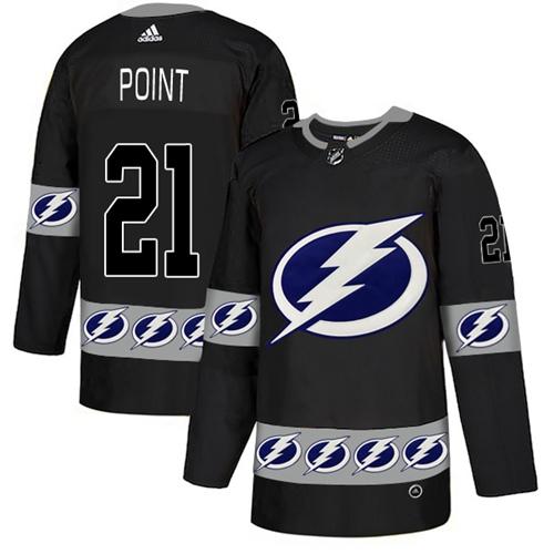 Adidas Lightning #21 Brayden Point Black Authentic Team Logo Fashion Stitched NHL Jersey Adidas Lightning #21 Brayden Point Black Authentic Team Logo Fashion Stitched NHL Jersey
