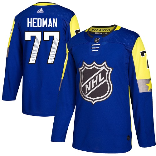 Adidas Lightning #77 Victor Hedman Royal 2018 All-Star Atlantic Division Authentic Stitched NHL Jersey Adidas Lightning #77 Victor Hedman Royal 2018 All-Star Atlantic Division Authentic Stitched NHL Jersey