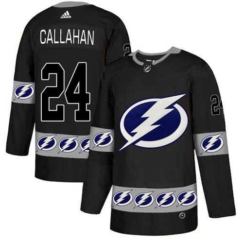 Adidas Lightning #24 Ryan Callahan Black Authentic Team Logo Fashion Stitched NHL Jersey Adidas Lightning #24 Ryan Callahan Black Authentic Team Logo Fashion Stitched NHL Jersey