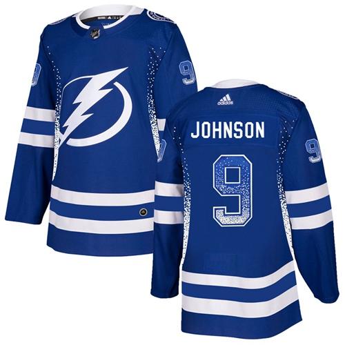 Adidas Lightning #9 Tyler Johnson Blue Home Authentic Drift Fashion Stitched NHL Jersey Adidas Lightning #9 Tyler Johnson Blue Home Authentic Drift Fashion Stitched NHL Jersey