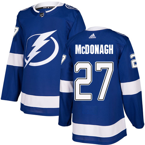 Adidas Lightning #27 Ryan McDonagh Blue Home Authentic Stitched NHL Jersey Adidas Lightning #27 Ryan McDonagh Blue Home Authentic Stitched NHL Jersey