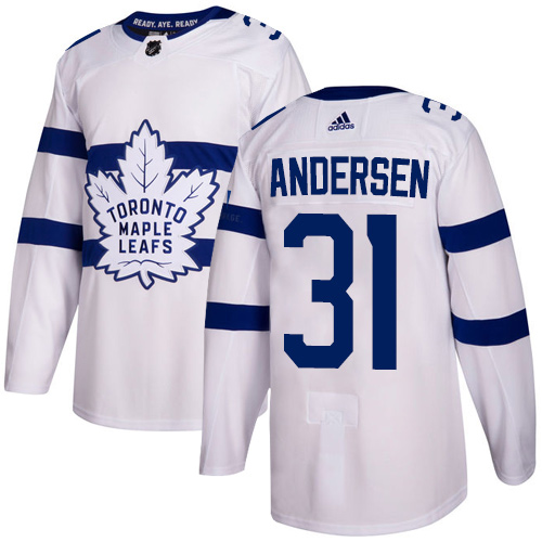 Adidas Maple Leafs #31 Frederik Andersen White Authentic 2018 Stadium Series Stitched NHL Jersey Adidas Maple Leafs #31 Frederik Andersen White Authentic 2018 Stadium Series Stitched NHL Jersey