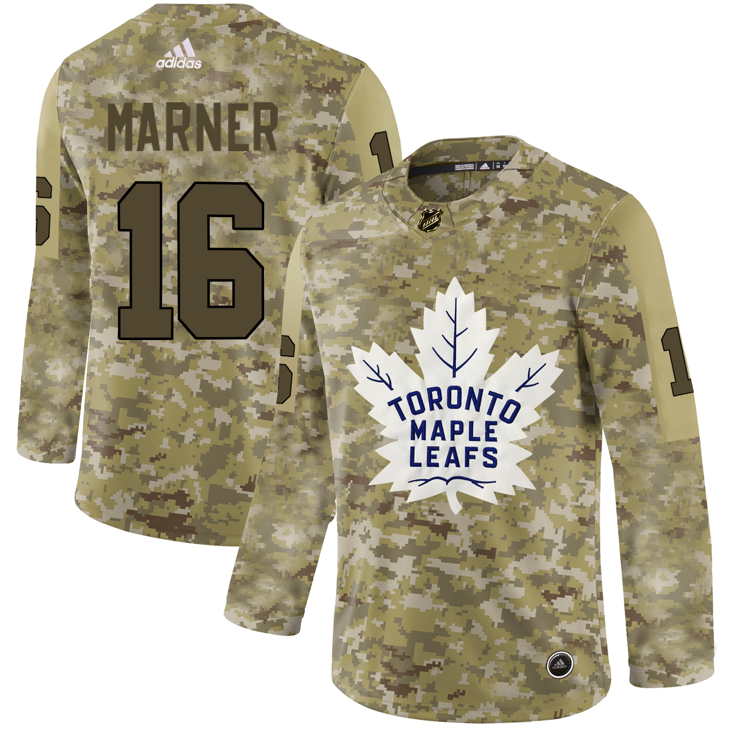 Adidas Maple Leafs #16 Mitchell Marner Camo Authentic Stitched NHL Jersey Adidas Maple Leafs #16 Mitchell Marner Camo Authentic Stitched NHL Jersey