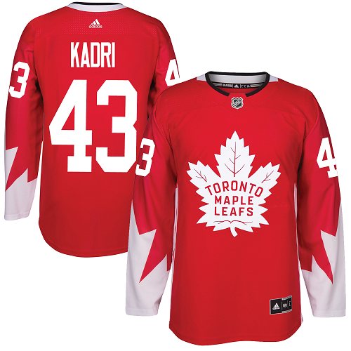 Adidas Maple Leafs #43 Nazem Kadri Red Team Canada Authentic Stitched NHL Jersey Adidas Maple Leafs #43 Nazem Kadri Red Team Canada Authentic Stitched NHL Jersey