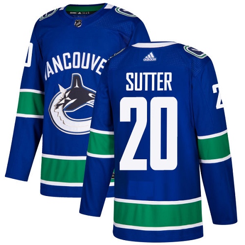 Adidas Canucks #20 Brandon Sutter Blue Home Authentic Stitched NHL Jersey Adidas Canucks #20 Brandon Sutter Blue Home Authentic Stitched NHL Jersey
