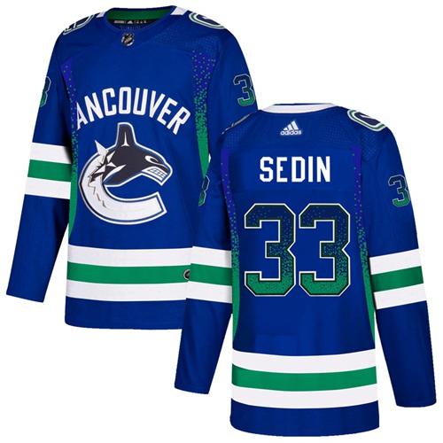 Adidas Canucks #33 Henrik Sedin Blue Home Authentic Drift Fashion Stitched NHL Jersey Adidas Canucks #33 Henrik Sedin Blue Home Authentic Drift Fashion Stitched NHL Jersey