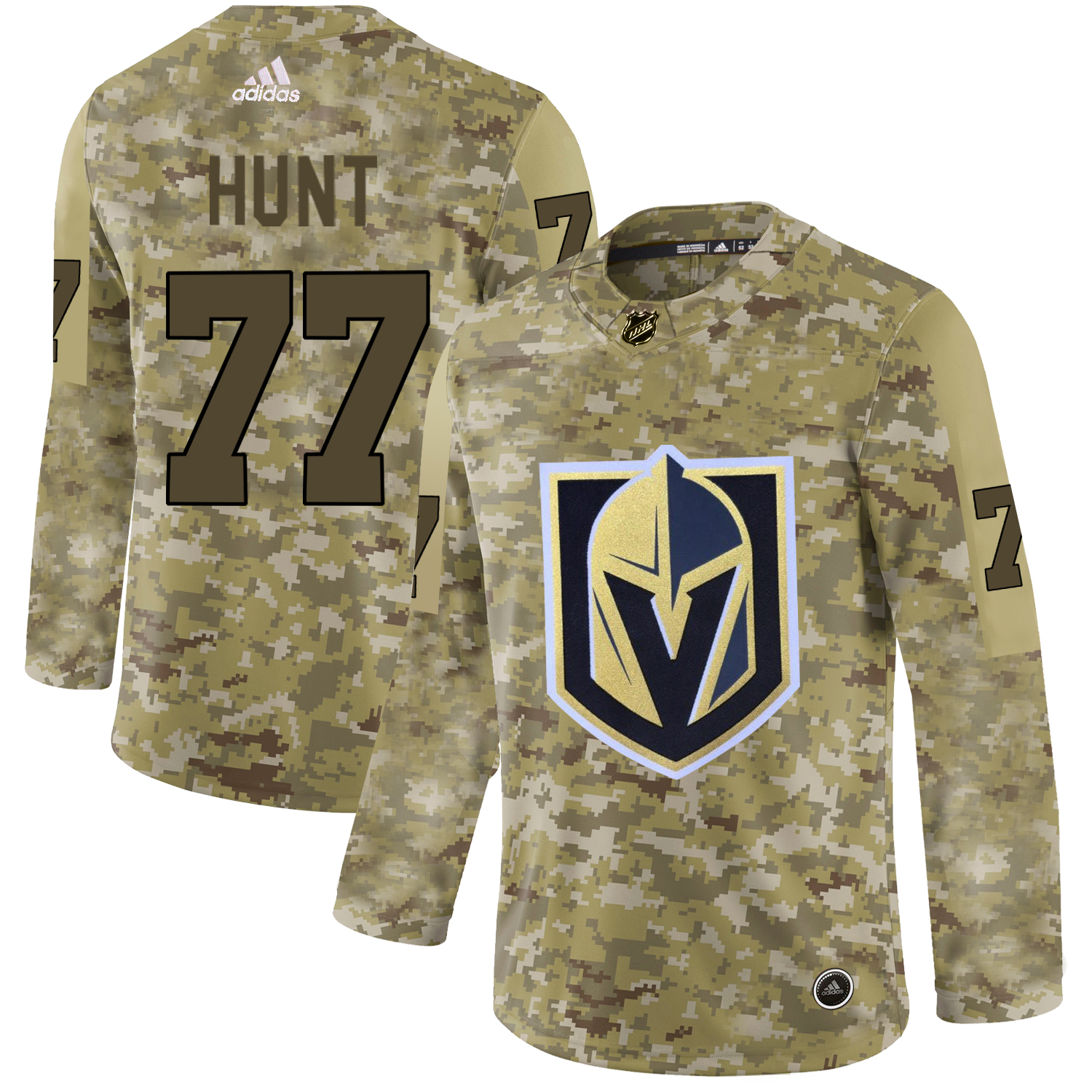 Adidas Golden Knights #77 Brad Hunt Camo Authentic Stitched NHL Jersey Adidas Golden Knights #77 Brad Hunt Camo Authentic Stitched NHL Jersey