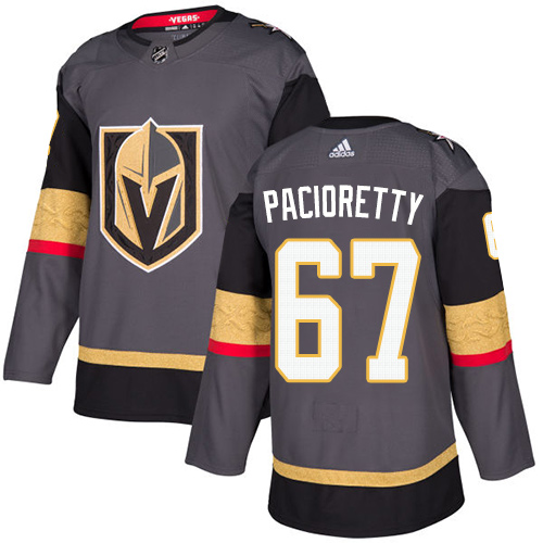 Adidas Golden Knights #67 Max Pacioretty Grey Home Authentic Stitched NHL Jersey Adidas Golden Knights #67 Max Pacioretty Grey Home Authentic Stitched NHL Jersey
