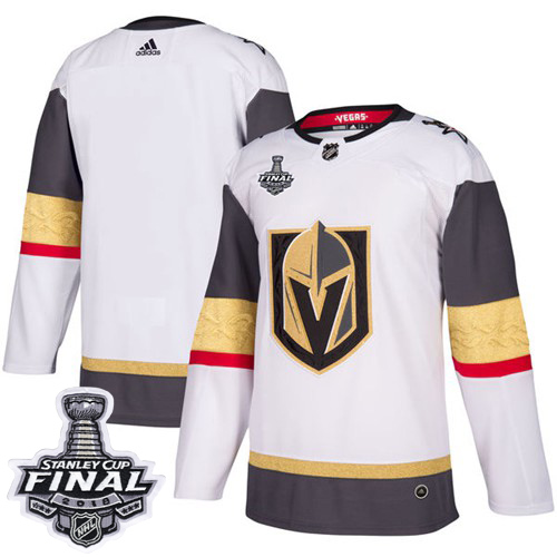 Adidas Golden Knights Blank White Road Authentic 2018 Stanley Cup Final Stitched NHL Jersey Adidas Golden Knights Blank White Road Authentic 2018 Stanley Cup Final Stitched NHL Jersey