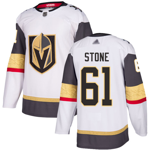 Adidas Golden Knights #61 Mark Stone White Road Authentic Stitched NHL Jersey Adidas Golden Knights #61 Mark Stone White Road Authentic Stitched NHL Jersey