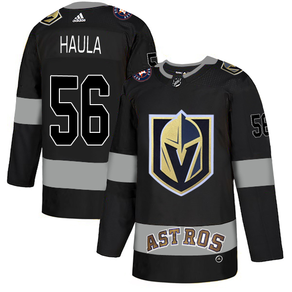 Adidas Golden Knights X Astros #56 Erik Haula Black Authentic City Joint Name Stitched NHL Jersey Adidas Golden Knights X Astros #56 Erik Haula Black Authentic City Joint Name Stitched NHL Jersey