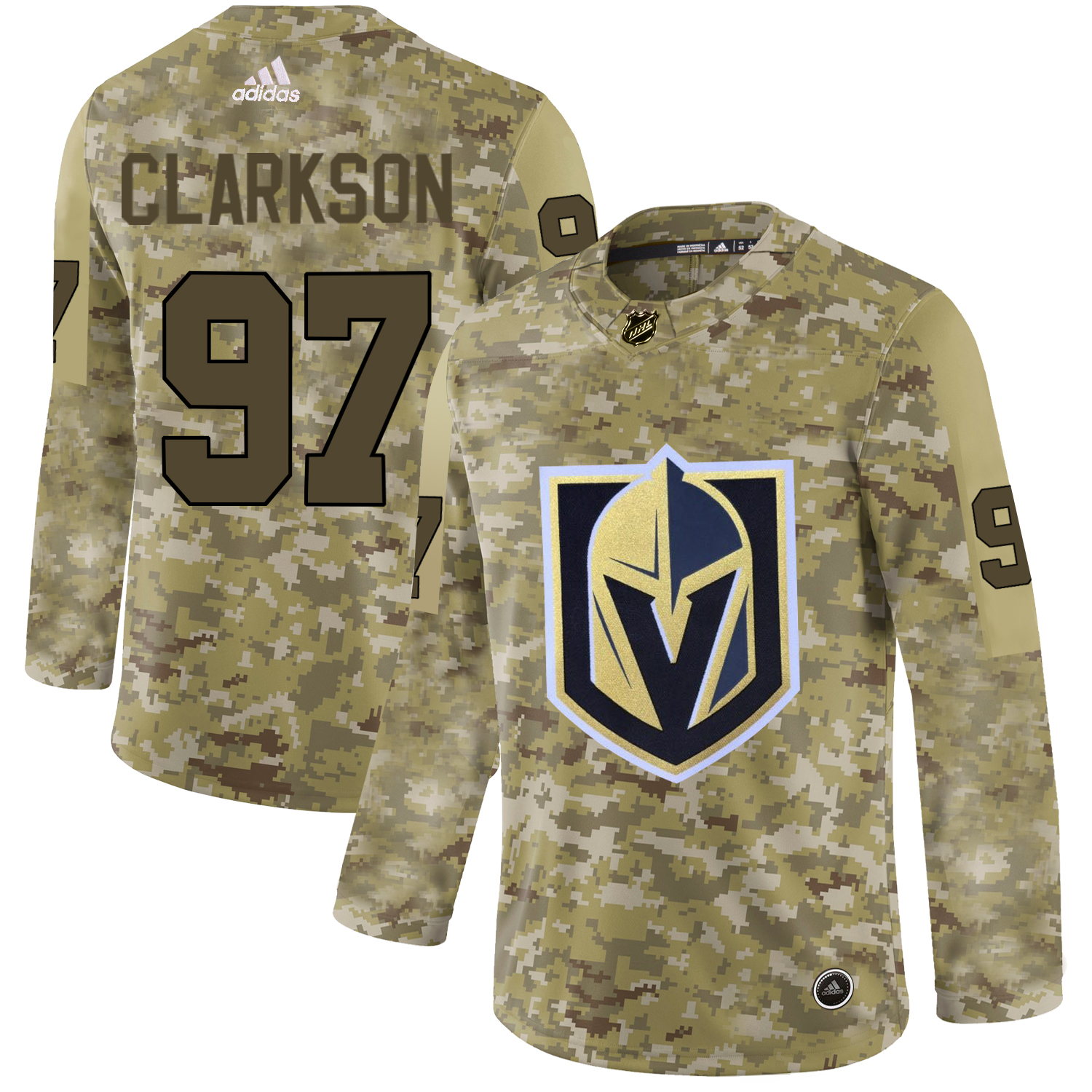 Adidas Golden Knights #97 David Clarkson Camo Authentic Stitched NHL Jersey Adidas Golden Knights #97 David Clarkson Camo Authentic Stitched NHL Jersey
