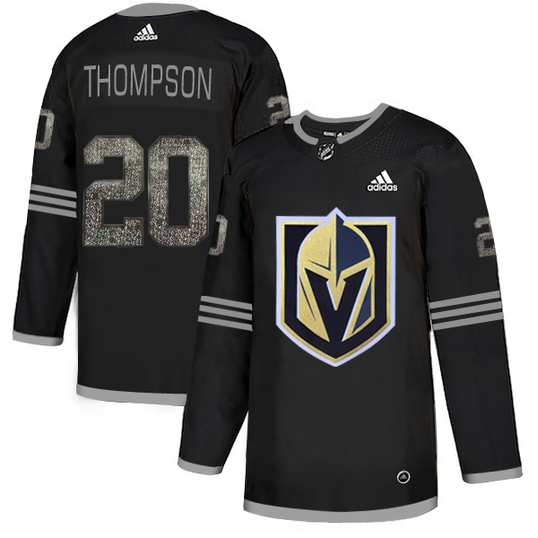 Adidas Golden Knights #20 Paul Thompson Black Authentic Classic Stitched NHL Jersey Adidas Golden Knights #20 Paul Thompson Black Authentic Classic Stitched NHL Jersey