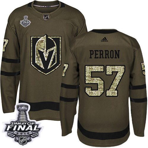 Adidas Golden Knights #57 David Perron Green Salute to Service 2018 Stanley Cup Final Stitched NHL Jersey Adidas Golden Knights #57 David Perron Green Salute to Service 2018 Stanley Cup Final Stitched NHL Jersey