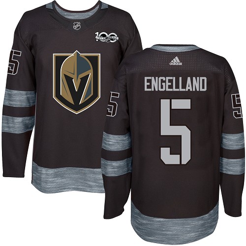 Adidas Golden Knights #5 Deryk Engelland Black 1917-2017 100th Anniversary Stitched NHL Jersey Adidas Golden Knights #5 Deryk Engelland Black 1917-2017 100th Anniversary Stitched NHL Jersey