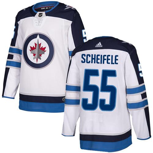 Adidas Jets #55 Mark Scheifele White Road Authentic Stitched NHL Jersey Adidas Jets #55 Mark Scheifele White Road Authentic Stitched NHL Jersey