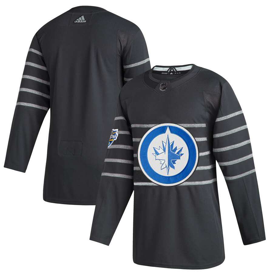 Men's Winnipeg Jets Adidas Gray 2020 NHL All-Star Game Authentic Jersey