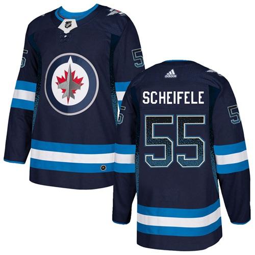 Adidas Jets #55 Mark Scheifele Navy Blue Home Authentic Drift Fashion Stitched NHL Jersey Adidas Jets #55 Mark Scheifele Navy Blue Home Authentic Drift Fashion Stitched NHL Jersey