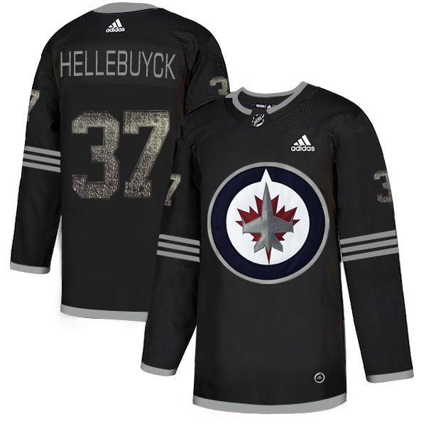 Adidas Jets #37 Connor Hellebuyck Black Authentic Classic Stitched NHL Jersey Adidas Jets #37 Connor Hellebuyck Black Authentic Classic Stitched NHL Jersey
