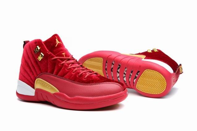 women jordan 12 shoes-002