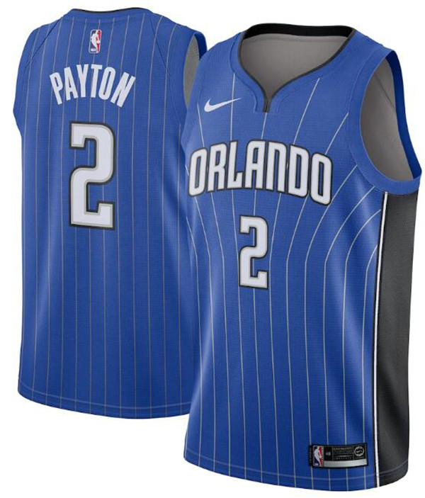 Men's Orlando Magic Royal #2 Elfrid Payton Icon Edition Stitched Swingman Jersey