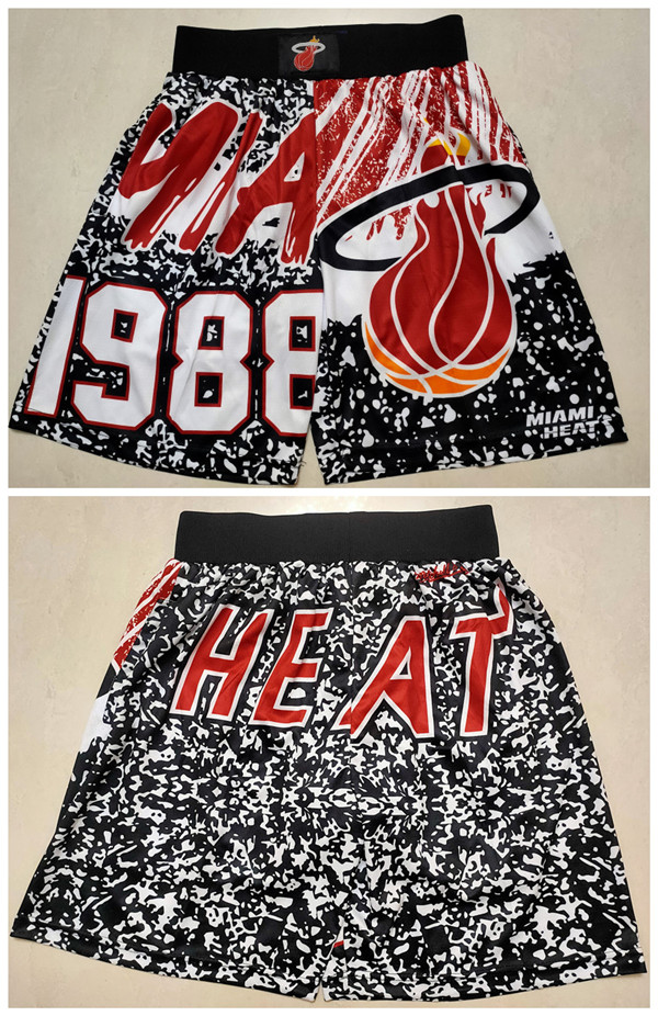 Men's Miami Heat Blue/Pink Shorts (Run Small)