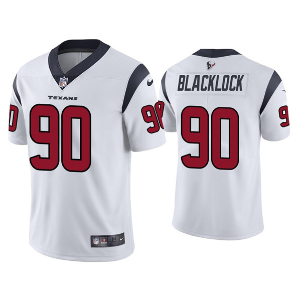 en's Houston Texans #90 Ross Blacklock White Vapor Untouchable Limited Stitched Jersey en's Houston Texans #90 Ross Blacklock White Vapor Untouchable Limited Stitched Jersey
