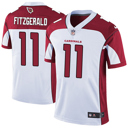 Nike Cardinals #11 Larry Fitzgerald White Men's Stitched NFL Vapor Untouchable Limited Jersey Nike Cardinals #11 Larry Fitzgerald White Men's Stitched NFL Vapor Untouchable Limited Jersey