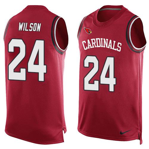 Nike Cardinals #24 Adrian Wilson Red Team Color Men's Stitched NFL Limited Tank Top Jersey Nike Cardinals #24 Adrian Wilson Red Team Color Men's Stitched NFL Limited Tank Top Jersey