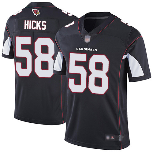 Nike Cardinals #58 Jordan Hicks Black Alternate Men's Stitched NFL Vapor Untouchable Limited Jersey Nike Cardinals #58 Jordan Hicks Black Alternate Men's Stitched NFL Vapor Untouchable Limited Jersey