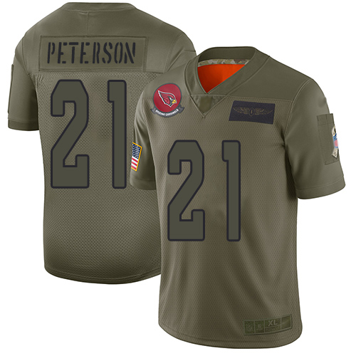 Nike Cardinals #21 Patrick Peterson Camo Men's Stitched NFL Limited 2019 Salute To Service Jersey Nike Cardinals #21 Patrick Peterson Camo Men's Stitched NFL Limited 2019 Salute To Service Jersey