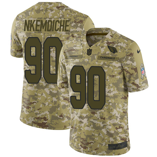 Nike Cardinals #90 Robert Nkemdiche Camo Men's Stitched NFL Limited 2018 Salute to Service Jersey Nike Cardinals #90 Robert Nkemdiche Camo Men's Stitched NFL Limited 2018 Salute to Service Jersey