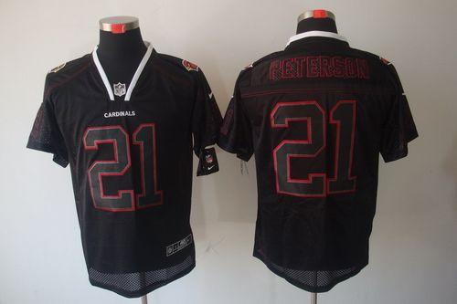 Nike Cardinals #21 Patrick Peterson Lights Out Black Men's Stitched NFL Elite Jersey Nike Cardinals #21 Patrick Peterson Lights Out Black Men's Stitched NFL Elite Jersey