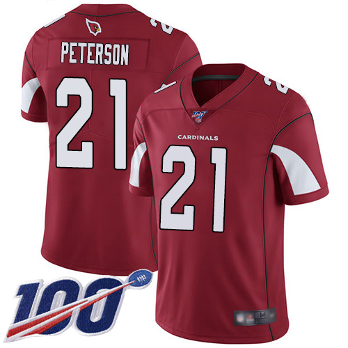 Nike Cardinals #21 Patrick Peterson Red Team Color Men's Stitched NFL 100th Season Vapor Limited Jersey Nike Cardinals #21 Patrick Peterson Red Team Color Men's Stitched NFL 100th Season Vapor Limited Jersey