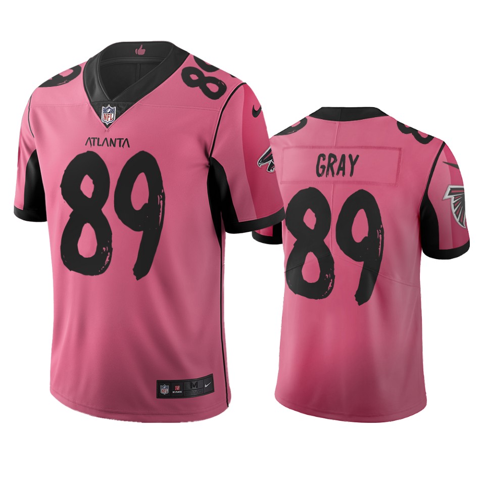 Atlanta Falcons #89 Alex Gray Pink Vapor Limited City Edition NFL Jersey Atlanta Falcons #89 Alex Gray Pink Vapor Limited City Edition NFL Jersey