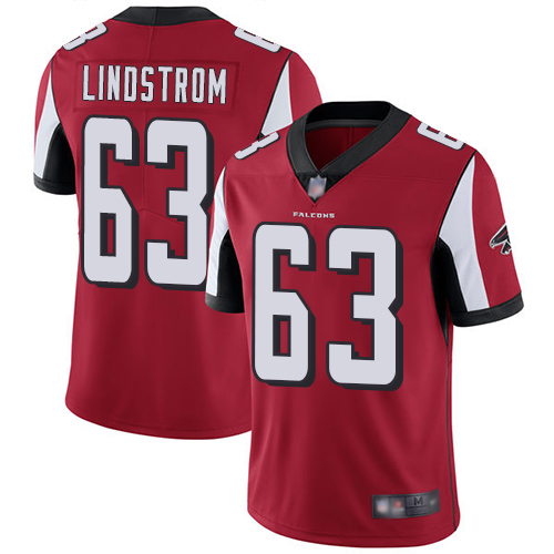 Nike Falcons #63 Chris Lindstrom Red Team Color Men's Stitched NFL Vapor Untouchable Limited Jersey Nike Falcons #63 Chris Lindstrom Red Team Color Men's Stitched NFL Vapor Untouchable Limited Jersey