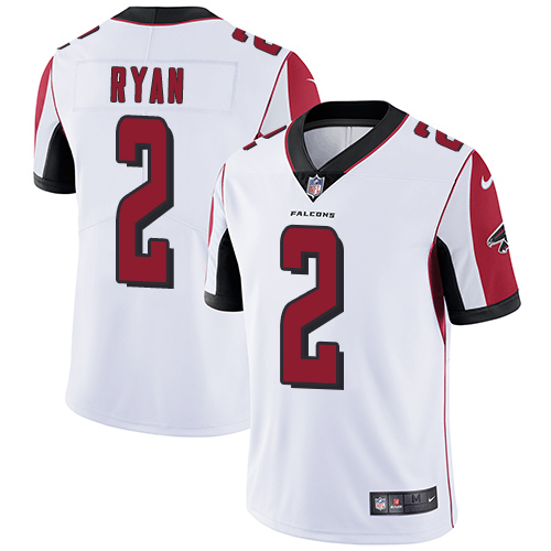 Nike Falcons #2 Matt Ryan White Men's Stitched NFL Vapor Untouchable Limited Jersey Nike Falcons #2 Matt Ryan White Men's Stitched NFL Vapor Untouchable Limited Jersey
