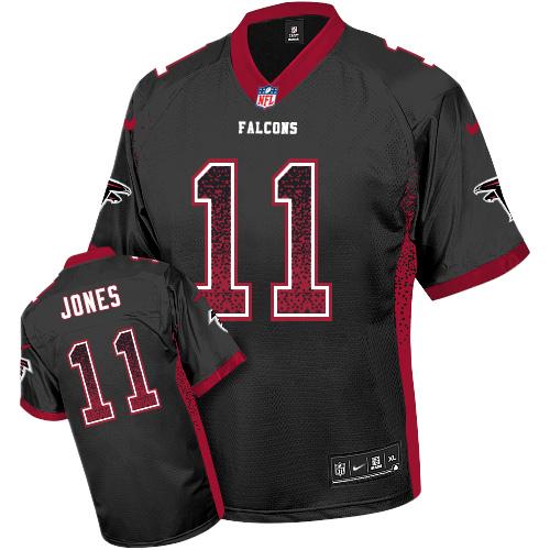Nike Falcons #11 Julio Jones Black Alternate Men's Stitched NFL Elite Drift Fashion Jersey Nike Falcons #11 Julio Jones Black Alternate Men's Stitched NFL Elite Drift Fashion Jersey