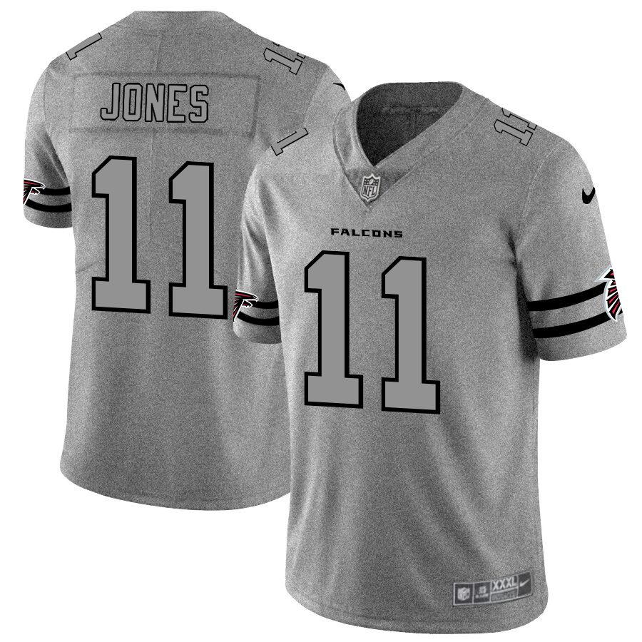 Atlanta Falcons #11 Julio Jones Men's Nike Gray Gridiron II Vapor Untouchable Limited NFL Jersey Atlanta Falcons #11 Julio Jones Men's Nike Gray Gridiron II Vapor Untouchable Limited NFL Jersey