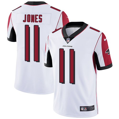 Nike Falcons #11 Julio Jones White Men's Stitched NFL Vapor Untouchable Limited Jersey Nike Falcons #11 Julio Jones White Men's Stitched NFL Vapor Untouchable Limited Jersey