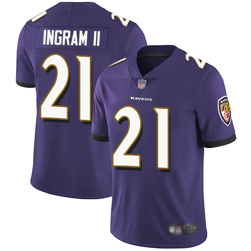 Nike Ravens #21 Mark Ingram II Purple Team Color Men's Stitched NFL Vapor Untouchable Limited Jersey Nike Ravens #21 Mark Ingram II Purple Team Color Men's Stitched NFL Vapor Untouchable Limited Jersey