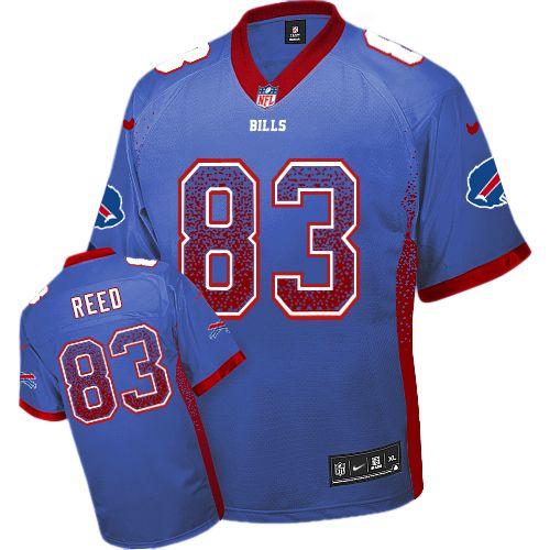 Nike Bills #83 Andre Reed Royal Blue Team Color Men's Stitched NFL Elite Drift Fashion Jersey Nike Bills #83 Andre Reed Royal Blue Team Color Men's Stitched NFL Elite Drift Fashion Jersey
