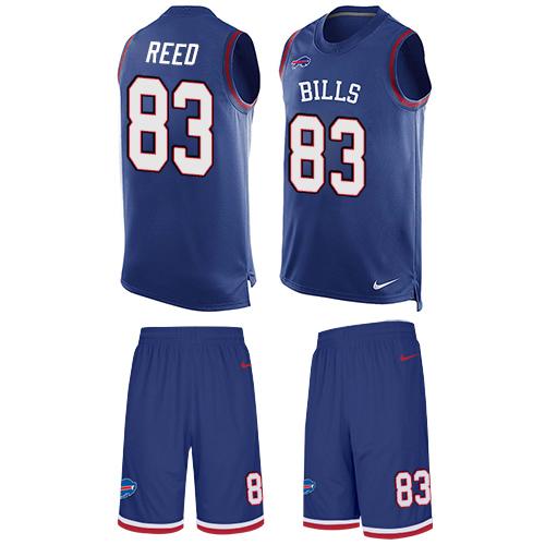 Nike Bills #83 Andre Reed Royal Blue Team Color Men's Stitched NFL Limited Tank Top Suit Jersey Nike Bills #83 Andre Reed Royal Blue Team Color Men's Stitched NFL Limited Tank Top Suit Jersey