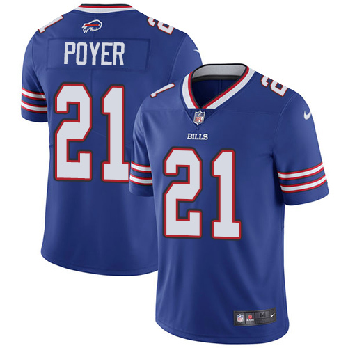 Nike Bills #21 Jordan Poyer Royal Blue Team Color Men's Stitched NFL Vapor Untouchable Limited Jersey Nike Bills #21 Jordan Poyer Royal Blue Team Color Men's Stitched NFL Vapor Untouchable Limited Jersey