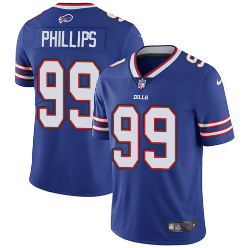 Nike Bills #99 Harrison Phillips Royal Blue Team Color Men's Stitched NFL Vapor Untouchable Limited Jersey Nike Bills #99 Harrison Phillips Royal Blue Team Color Men's Stitched NFL Vapor Untouchable Limited Jersey