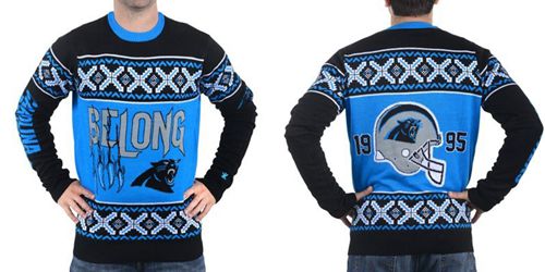 Nike Panthers Men's Ugly Sweater Nike Panthers Men's Ugly Sweater