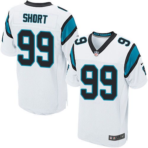 Nike Panthers #99 Kawann Short White Men's Stitched NFL Elite Jersey Nike Panthers #99 Kawann Short White Men's Stitched NFL Elite Jersey